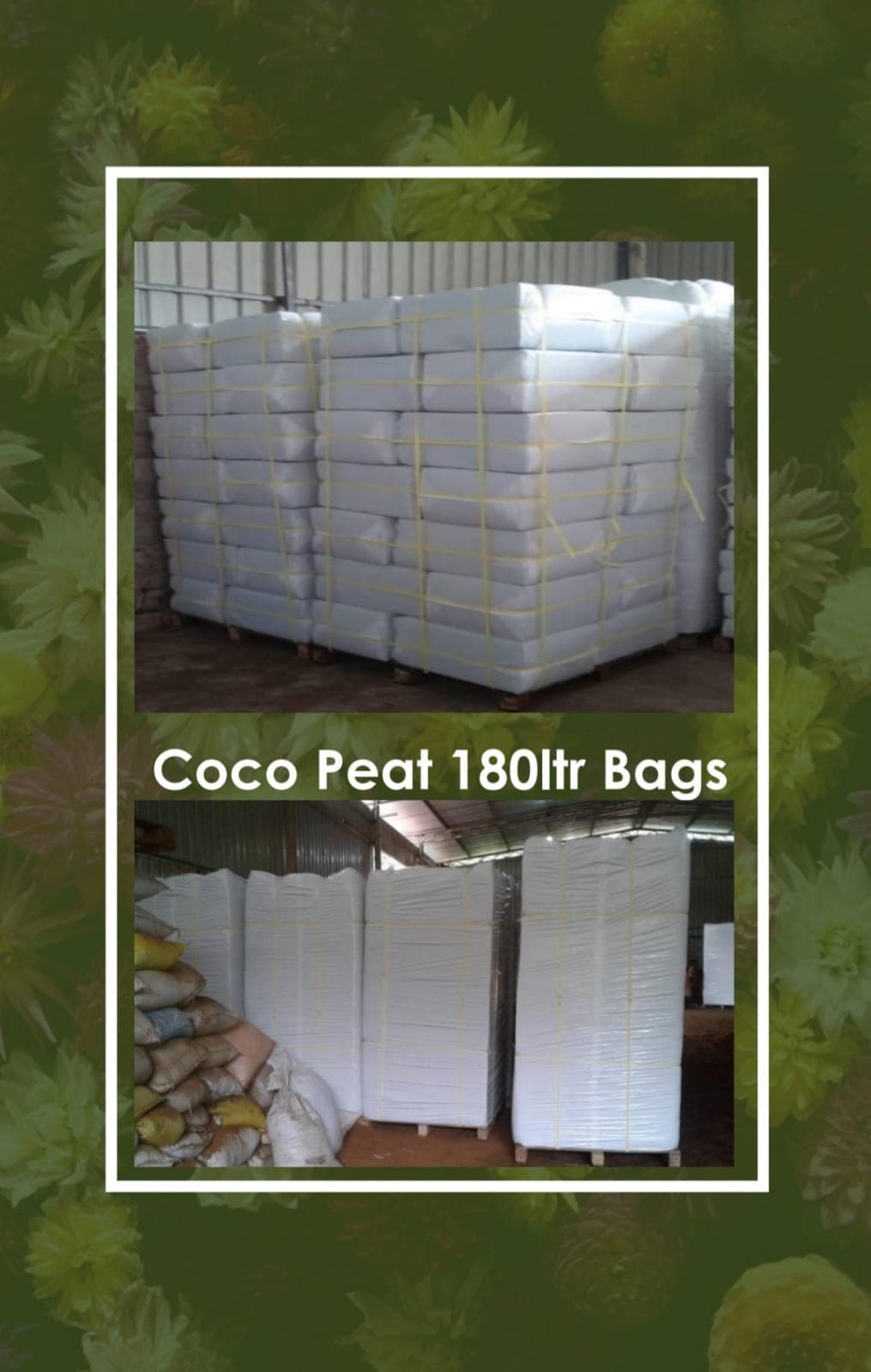 Coco Peat 180L Bulk Bags